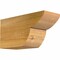 Ekena Millwork Crestline Rough Sawn Rafter Tail, Western Red Cedar, 6"W x 8"H x 16"L RFT06X08X16CRE00RWR - alternate 1